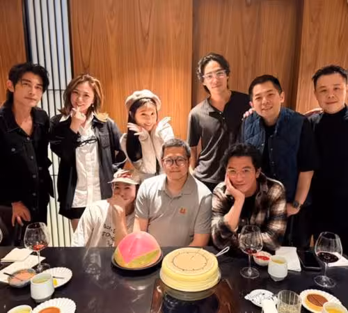丫頭幫老公慶生「大咖男演員也來了」!都是天秤座帥哥 聚會照全被拍