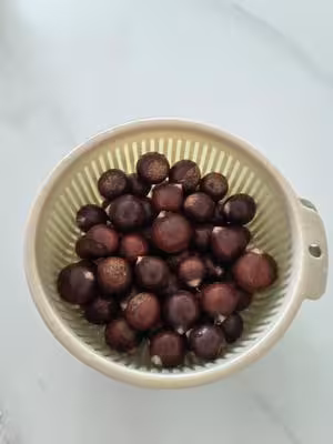 空氣炸鍋版烤栗子（無糖無油）