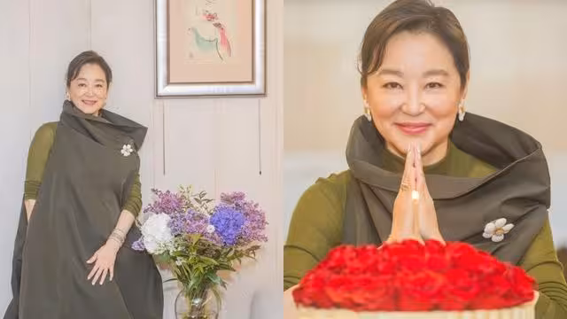林青霞生日曬照慶祝 「71歲凍齡美貌曝光」網狂贊