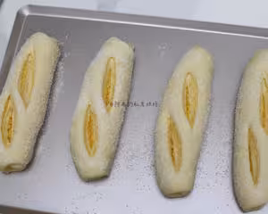 香香軟軟甜麵包！奶香椰蓉麵包棒！