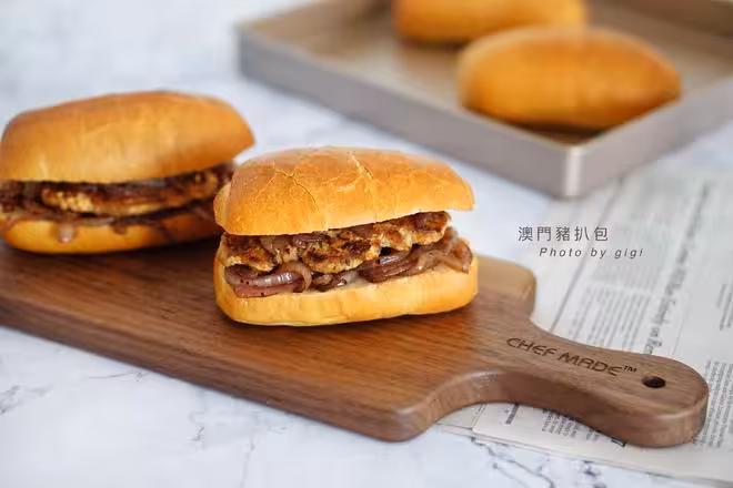 澳門豬扒包&amp;港式奶油豬