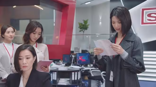 《新聞女王2》唐芷瑤古肇華合作對付文慧心，才知梁景仁說的沒錯