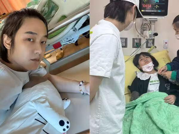 那對夫妻妮妮突不適送醫! 醫告知「進加護病房觀察」Nico崩潰腿軟
