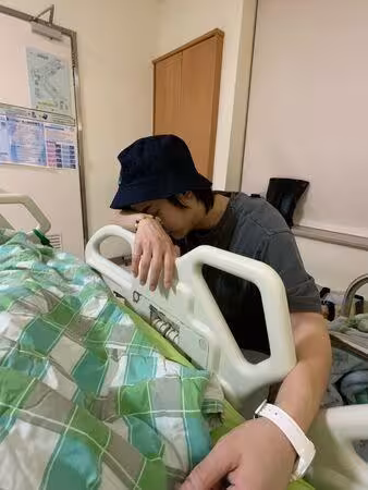 那對夫妻妮妮突不適送醫! 醫告知「進加護病房觀察」Nico崩潰腿軟