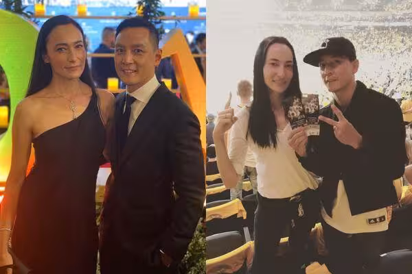 吳彥祖睽違23年合作妻子Lisa S.　撞臉同框照掀議：兩個阿祖
