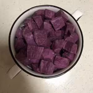 完美的紫薯小米粥
