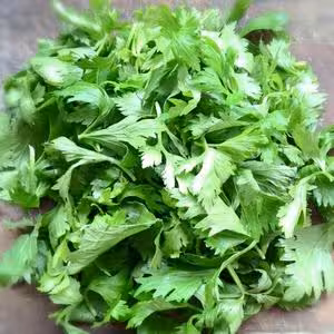 芹菜葉丸子