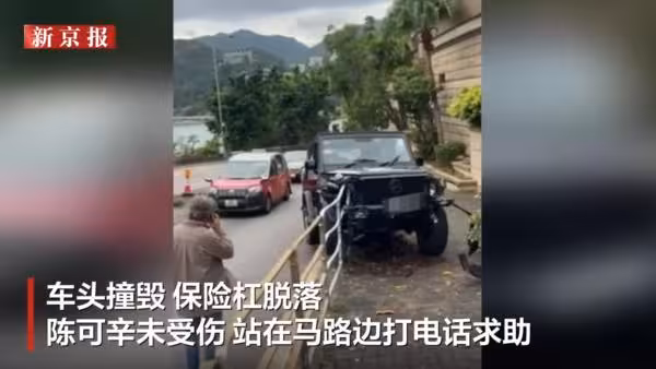 吳君如名導男友陳可辛出車禍! 「撞倒2米路樹」原因曝被贊善良