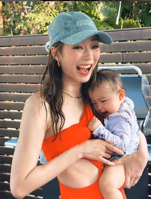 TVB前女星曬1歲多女兒近照！自爆奪走黃翠如兒子初吻！還強吻洪永城女兒