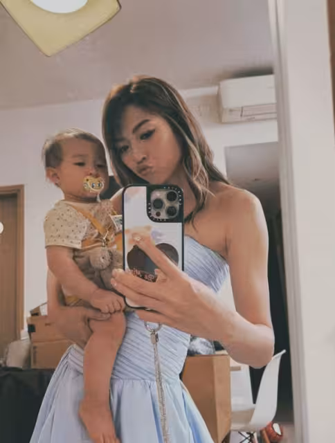 TVB前女星曬1歲多女兒近照！自爆奪走黃翠如兒子初吻！還強吻洪永城女兒