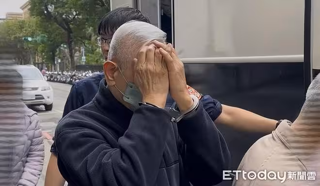 夏于喬父親涉跨海吸金判囚定讞!今發監執行全程手捂臉