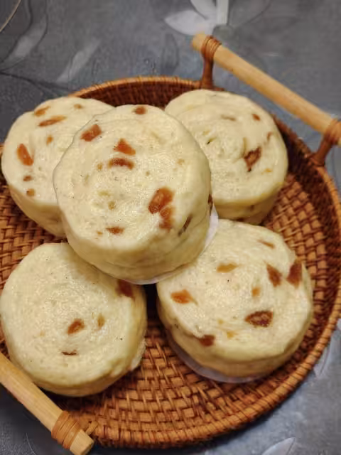 山藥蘋果紅棗饅頭