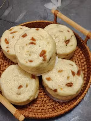 山藥蘋果紅棗饅頭