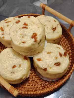 山藥蘋果紅棗饅頭