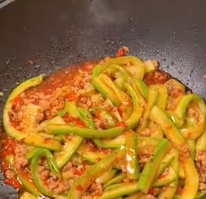 肉末西葫蘆
