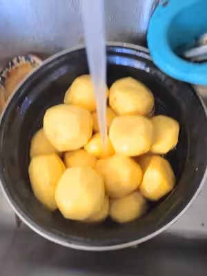 曬土豆乾
