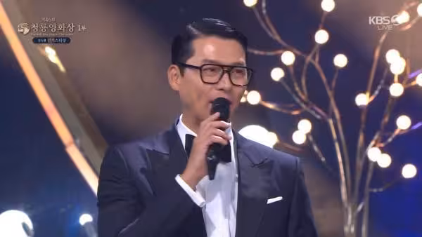 青龍獎/夫妻得獎灑糖了!玄彬甜喊:好幸福 孫藝真緊靠老公身旁