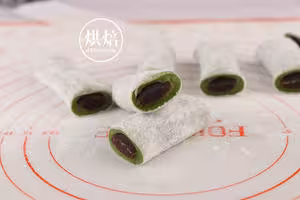 糯米紅豆沙涼糕