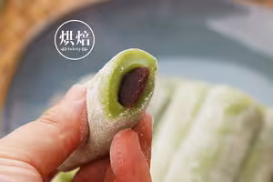 糯米紅豆沙涼糕