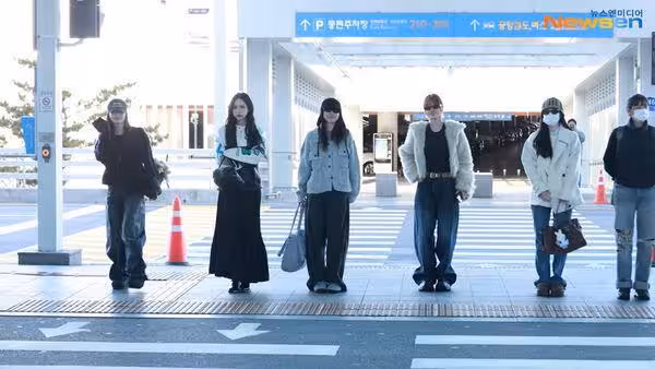 TWICE出發飛來高雄了!唯獨不見子瑜蹤跡 7妞親切打招呼收信