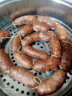 自製黑椒烤腸