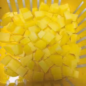 燒烤風味的土豆小香腸