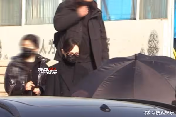 唐嫣才爆離婚「低調現身羅晉父親葬禮」 爸爸同行致意互動掀關注