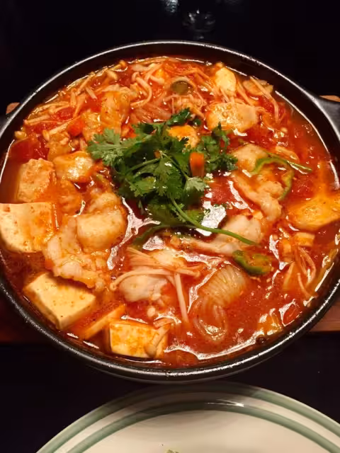 番茄鍋酸湯龍利魚
