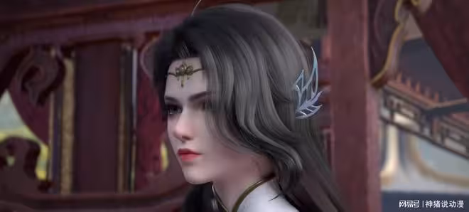 斗破蒼穹:玄衣美女真討喜,「伯母」為蕭炎說話,向著愛人一方
