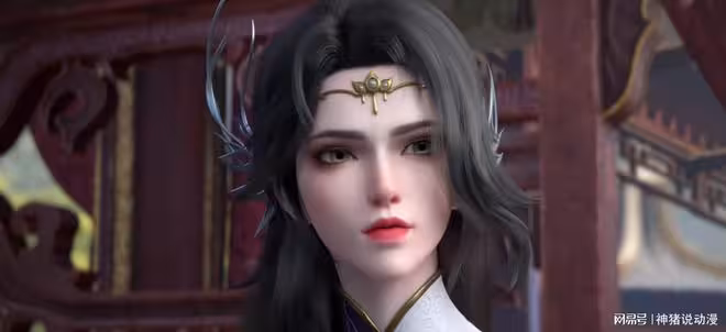 斗破蒼穹:玄衣美女真討喜,「伯母」為蕭炎說話,向著愛人一方
