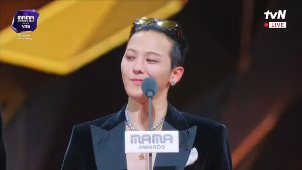 MAMA／GD奪年度藝人大賞！丟重磅喜訊「BIGBANG回歸」1句話全場嗨爆