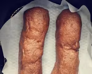 空氣炸鍋之黑麥核桃麵包