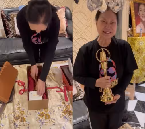 徐媽媽含淚收金鐘獎盃「補上我的心」 小S堅強告白:我會繼續前進