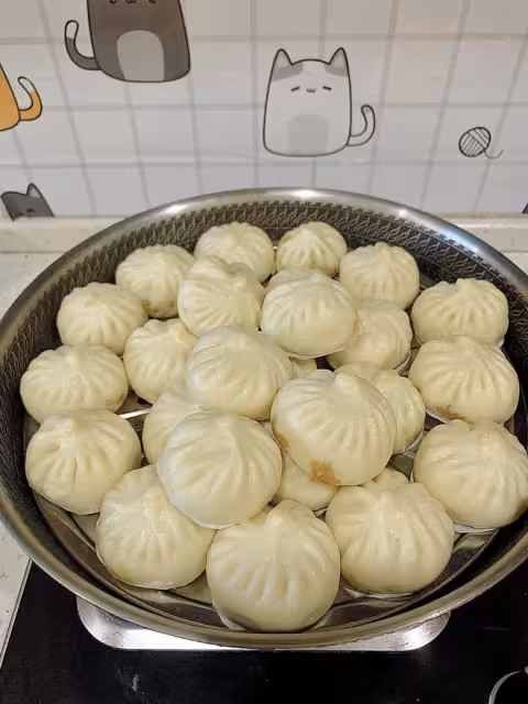 鮮肉小籠包♨️最簡單的做法做最好吃的包子