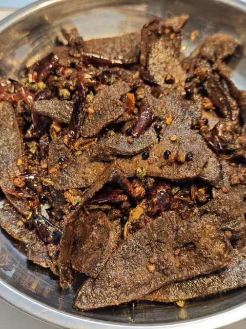 甜麻辣的冷吃豬肝