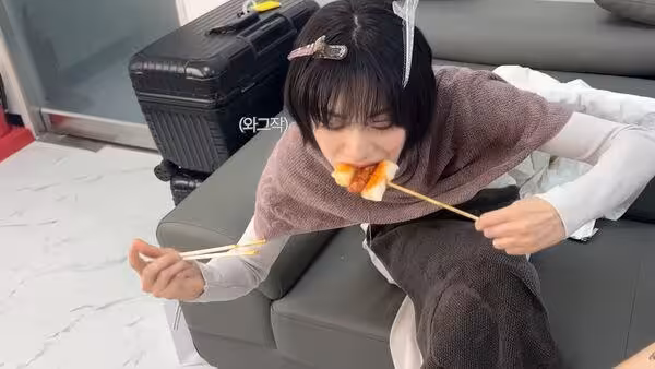 忍3年不吃澱粉!48公斤Nana破戒「嗑一串年糕」工作人員驚呼:暴食