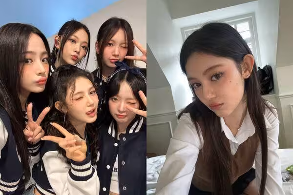 NewJeans Danielle遭解約後首露面！　搬煤炭「燦笑發餅乾」照瘋傳