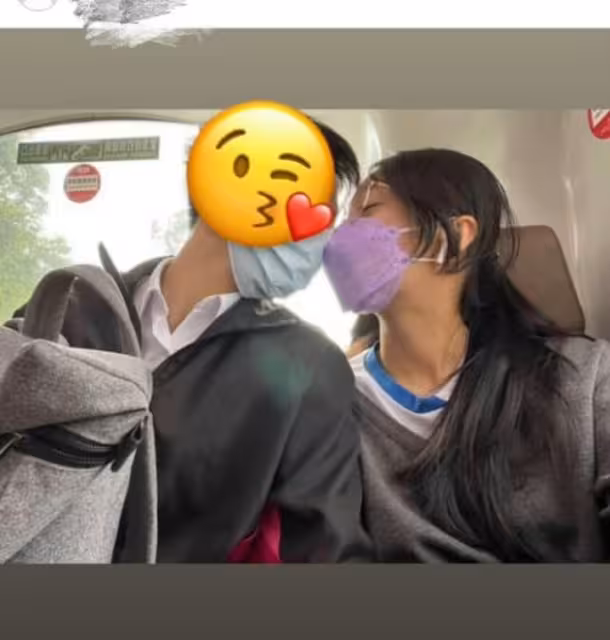 TVB女星再曝與多位前任親密照!還在後樓梯擁吻!爆料者:全班第一也是假象