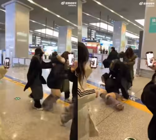 陸24歲男偶像高鐵站暴走!抓粉絲頭摔手機畫面瘋傳 公司怒揭身分