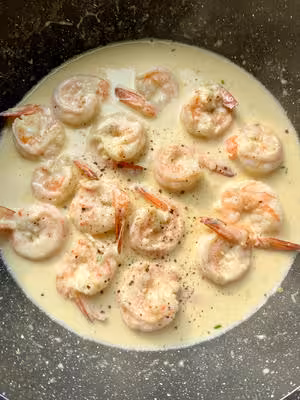 蒜香奶油蝦🍤
