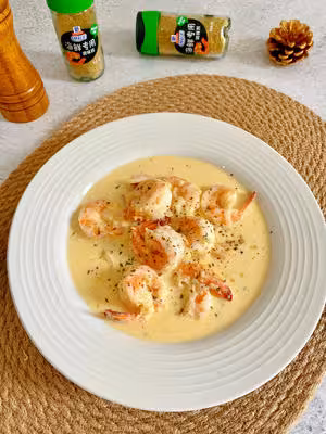 蒜香奶油蝦🍤