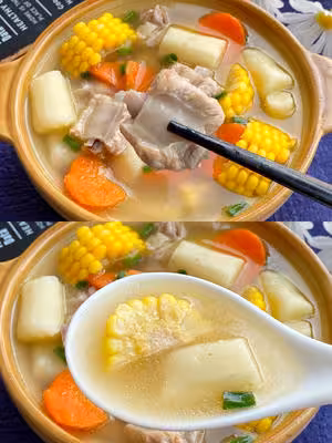 鮮香味美！巨好喝的山藥排骨湯！！