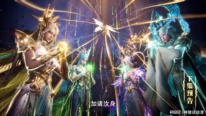 四神加身，龍皓晨已被大幅度加強，已經超越了神明的存在