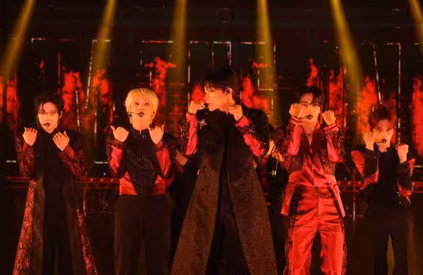 直擊/ATEEZ來台撂中文…唱到一半「突衝下台」 開全麥6000人叫翻