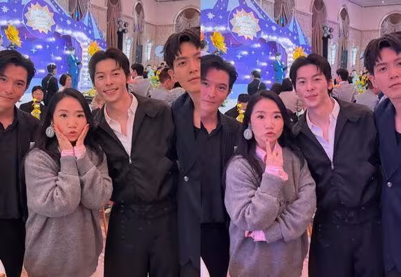 LuLu婚禮「湊齊夢幻3大男神」! 陶晶瑩同框嗨了:台灣三座發電機
