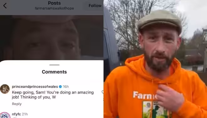 威廉罕見發聲！親筆留言與5000英鎊助力應對風暴！