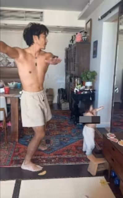 香港男星公開幼女半裸跳舞視頻！被批後緊急下架！網友心疼：長大怎麼見人