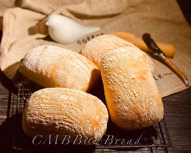 恰巴塔麵包  Ciabatta