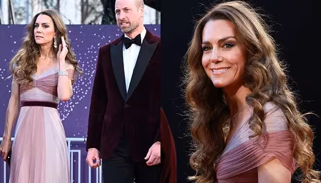 凱特重返BAFTA紅毯，背後藏著安德魯被捕的秘密？