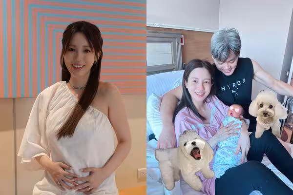 愛雅產後揪閨蜜「試喝母奶」 阿喜曝真實感想:像脫脂淡奶